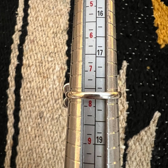 ❤️ Red Dahlia Kingman Turquoise 925 Dragonfly Ring Navajo Southwestern Size 7.75 - Picture 10 of 14